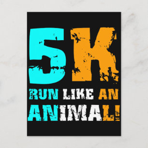 Funny 5K Postcard
