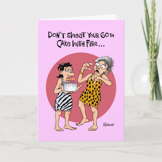Funny 60th Birthday Card (Front)