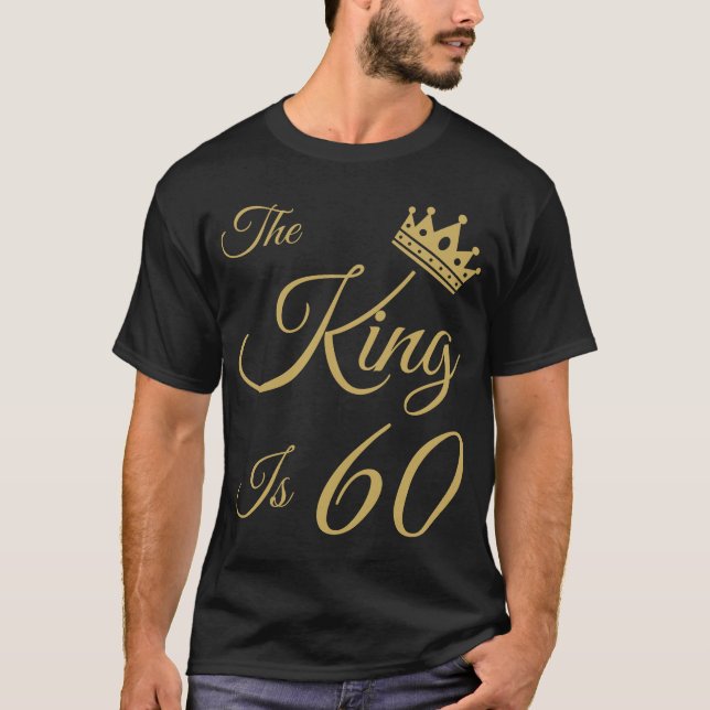 Funny 60th Birthday For Men T-Shirt (Front)