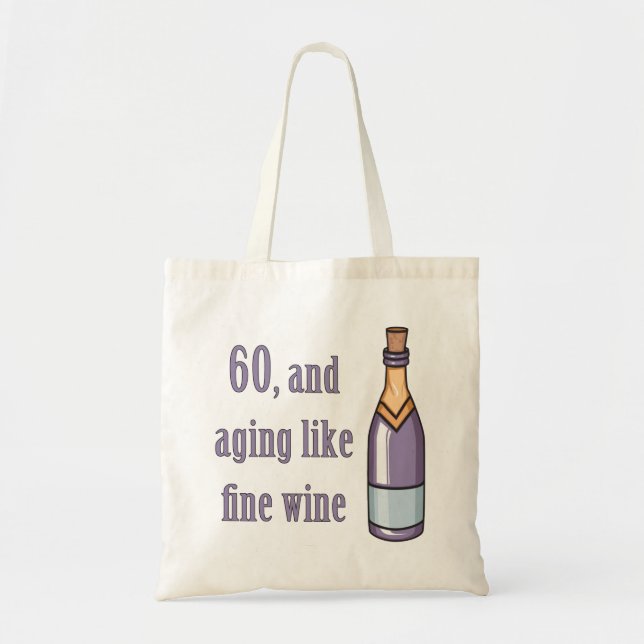 Funny 60th Birthday Gift Ideas Tote Bag (Front)