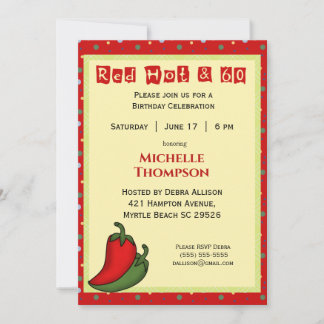 Funny 60th Birthday Invitations