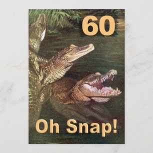 Funny 60th Birthday Party Invitations