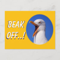 Funny 60th Birthday Seagull Beak Off Joke 