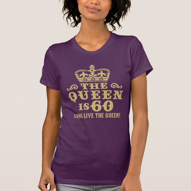 Funny 60th Birthday T-Shirt (Front)