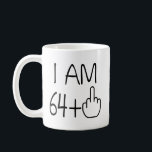 Funny 65th Birthday Coffee Mug<br><div class="desc">Funny 65th Birthday Gift for Women and Men - Turning 65 Years Old Happy Bday Coffee Mug - Gag Party Cup Idea for a Joke Celebration - Best A Whether you're drinking your morning coffee, evening tea, or something in between – this mug's for you! It's sturdy and glossy with...</div>