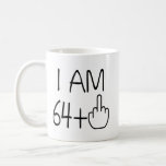 Funny 65th Birthday Coffee Mug<br><div class="desc">Funny 65th Birthday Gift for Women and Men - Turning 65 Years Old Happy Bday Coffee Mug - Gag Party Cup Idea for a Joke Celebration - Best A Whether you're drinking your morning coffee, evening tea, or something in between – this mug's for you! It's sturdy and glossy with...</div>