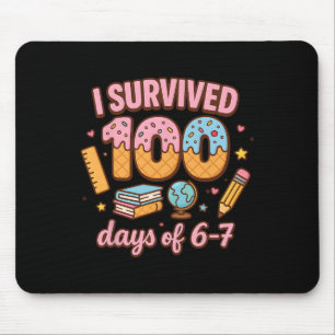 Funny 67 100th Day Of School Teacher 100 Days 6 7 Mouse Pad
