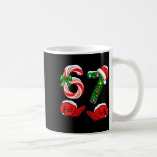 Funny 67 Christmas 6 7 Meme Pajamas Holiday Gen Al Coffee Mug