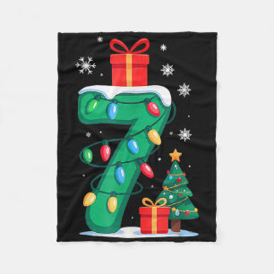 Funny 67 Christmas 6 7 Six Seven Meme 6 7 Matching Fleece Blanket