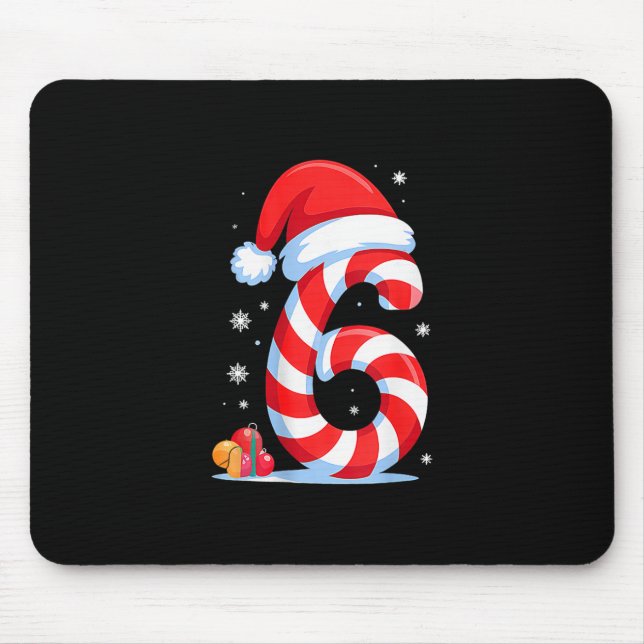 Funny 67 Christmas 6 7 Six Seven Meme 6 7 Matching Mouse Pad (Front)