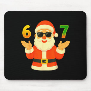 Funny 67 Christmas Design For Jolly Meme Fans Mouse Pad