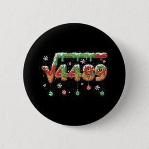 Funny 67 Christmas Meme Square Root 4489 Slang Mat 6 Cm Round Badge
