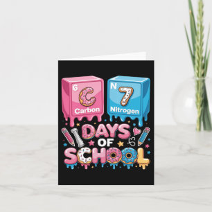 Funny 67 Days Of School Cute Stem Classroom Gift Card