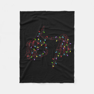 Funny 67 Hand Six Seven Meme Brainrot Christmas Xm Fleece Blanket