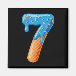 Funny 67 Ice Cream Drip Meme Matching Group Costum Magnet