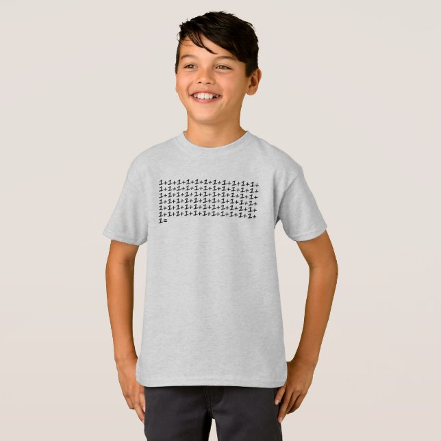 Funny 67 Math T-Shirt (Front Full)