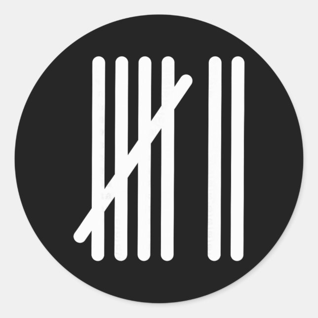 Funny 67 Math Teacher Kindergarten Number Counting Classic Round Sticker (Front)