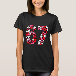 Funny 67 Meme 6 7 Gen Alpha Slang For Valentine’s T-Shirt