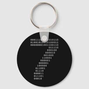 Funny 67 Meme Binary Code Tech Geek Digital Six Se Key Ring