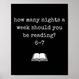 Funny 67 Meme Book Lover & Reading Humor Bookworms Poster