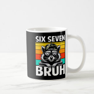 Funny 67 Meme Boys Kids Camo Hat Six Seven Bruh Ra Coffee Mug