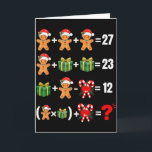 Funny 67 Meme Candy Merry Santa Math Teacher Chris Card<br><div class="desc">Funny 67 Meme Candy Merry Santa Math Teacher Christmas 6 7</div>