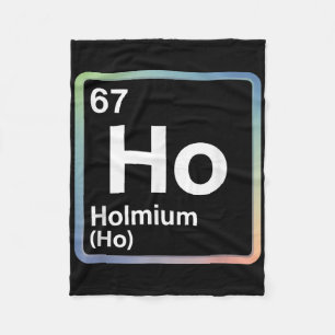 Funny 67 Meme Holmium Physics Science Teacher Joke Fleece Blanket