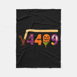 Funny 67 Meme Math Teacher 6 7 Halloween Square Ro Fleece Blanket