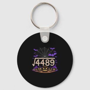 Funny 67 Meme Math Teacher 6 7 Halloween Square Ro Key Ring