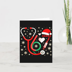 Funny 67 Meme Nurse Six Seven Nursing Festive Chri Card
