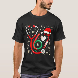 Funny 67 Meme Nurse Six Seven Nursing Festive Chri T-Shirt