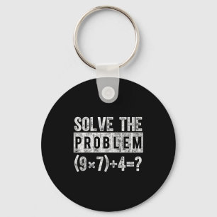 Funny 67 Meme Pemdas Elementary Math Teacher Brain Key Ring