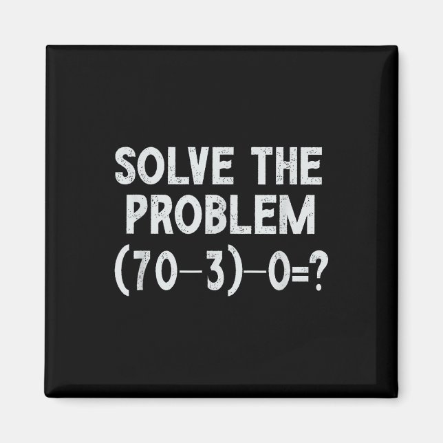 Funny 67 Meme Pemdas Elementary Math Teacher Brain Magnet (Front)