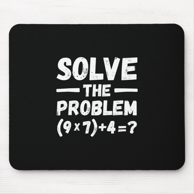 Funny 67 Meme Pemdas Elementary Math Teacher Humou Mouse Pad (Front)