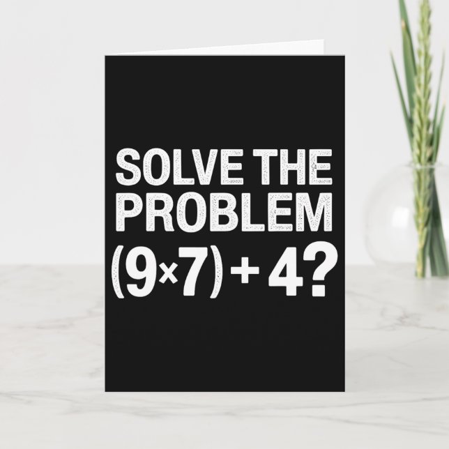 Funny 67 Meme Pemdas Math Teacher Brainrot Element Card (Front)