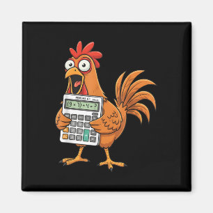 Funny 67 Meme Pemdas Math Teacher Six Seven Chicke Magnet