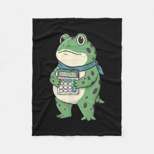 Funny 67 Meme Pemdas Math Teacher Six Seven Frog  Fleece Blanket