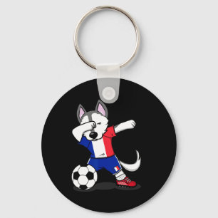 Funny 67 Meme Santa Hand Six Ironic Christmas Coup Key Ring