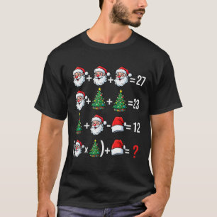Funny 67 Meme Santa Math Teacher Christmas Pajama T-Shirt