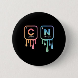 Funny 67 Meme Science Chemistry Nerd Humor Periodi 6 Cm Round Badge