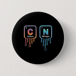 Funny 67 Meme Science Chemistry Nerd Humor Periodi 6 Cm Round Badge