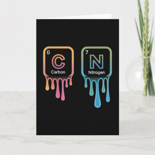 Funny 67 Meme Science Chemistry Nerd Humor Periodi Card