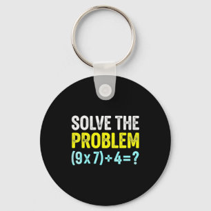 Funny 67 Meme Six Seven Math Teacher Brain-rot Jok Key Ring