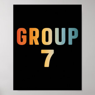 Funny 67 Meme Six Seven Number 6 And 7 Group 7 Bra Poster