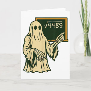 Funny 67 Meme Square Root 4489 Slang Math Teacher  Card