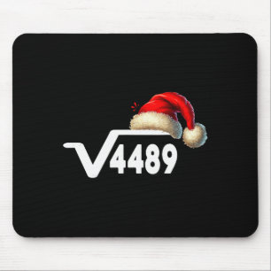 Funny 67 Meme Square Root 4489 Slang Math Teacher  Mouse Pad