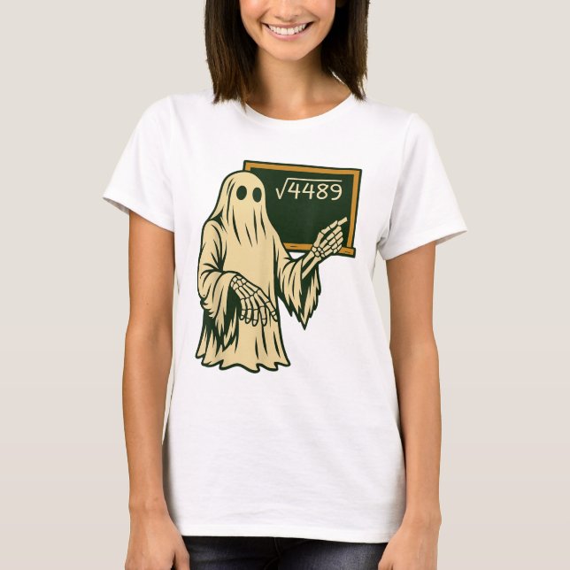 Funny 67 Meme Square Root 4489 Slang Math Teacher  T-Shirt (Front)