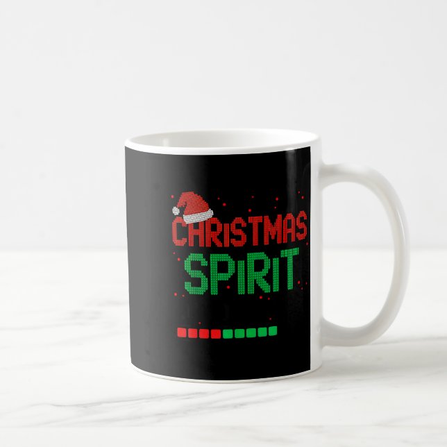 Funny 67 Six Seven Christmas Srit Loading 67% Xmas Coffee Mug (Right)