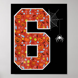 Funny 67 Six Seven Couple Matching Halloween Costu Poster