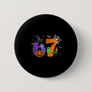 Funny 67 Six Seven Halloween Meme Gen Alpha  6 Cm Round Badge